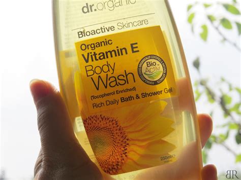 Review Dr Organic Vitamin E Body Wash Beauty Review Nl