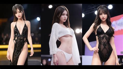 AI LookbookSexy Lingerie AI Fashion show 05 AI寫真 Người đẹp AI AI 미녀 YouTube