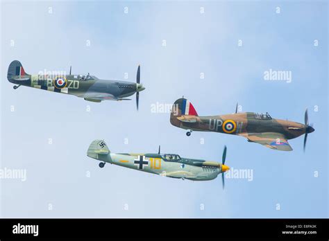 Spitfire And Messerschmitt Hi Res Stock Photography And Images Alamy