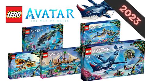 New Lego Avatar Way Of The Water 2023 Sets Revealed Jays Brick Blog