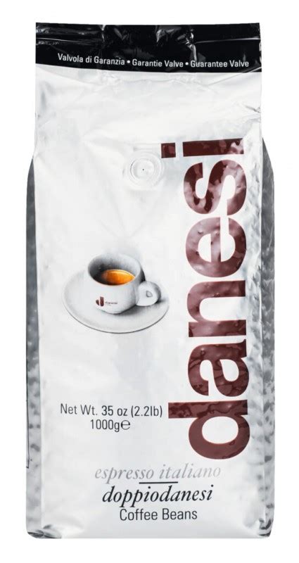 Doppio-Danesi, in grani, 100% Arabica, whole beans, Danesi, 1,000 g, bag
