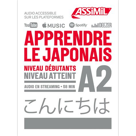 Apprendre Le Japonais En Streamiing Et En Livre Assimil