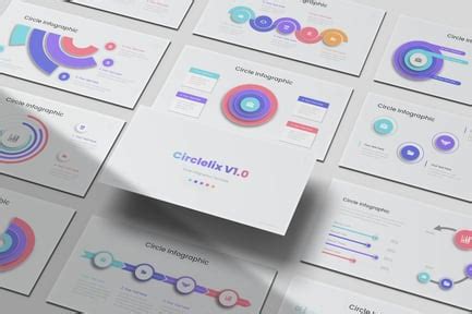 Cycle Infographic PowerPoint Presentation Incl. diagram & chart - Envato