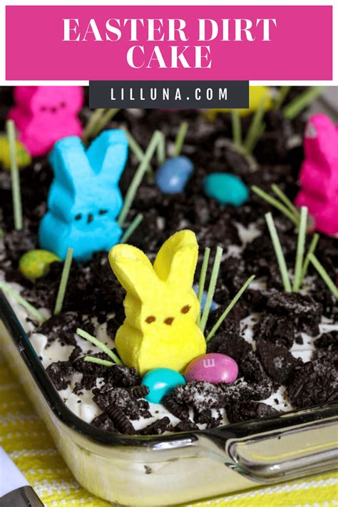 Easter Dirt Cake No Bake Lil Luna