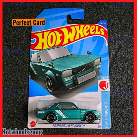 Hot Wheel Nissan Skyline Ht Gtx Gtr Jdm Collection Series Skyline Hako Hot Wheels