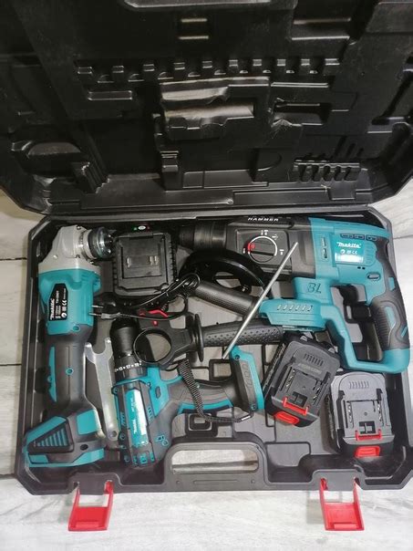 Аккумуляторный набор 3в1 бесщеточного инструмента Makita! Набор ...