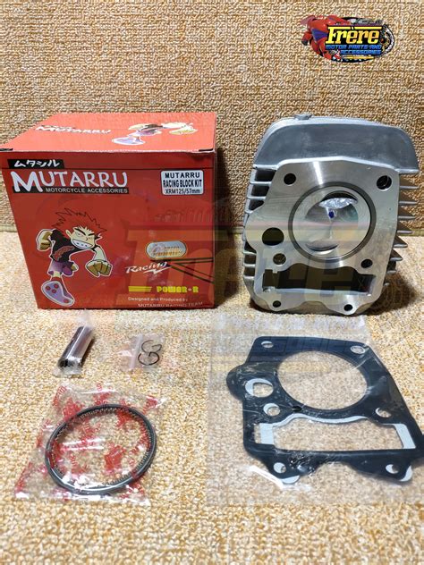 MUTARRU WAVE 125 57MM SEMI DOME TYPE CYLINDER BLOCK SET Lazada PH