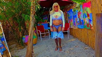 American Trans Gurl Big Tits Bra Tries On Bikini Mini Skirt Shorts And Nylons XVIDEOS