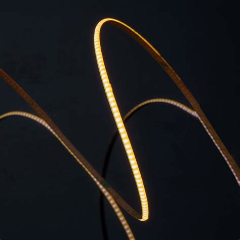 Светодиодная лента Белый теплый ПРО COB 24V 4.8W/m 400Led/метр 00 ...