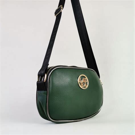 Trojpriehradkov Crossbody Kabelka Laura Biaggi Dx Kb Green Glami Sk