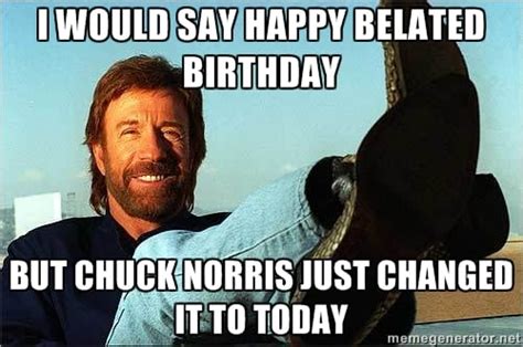 35 Best Happy Belated Birthday Memes - SayingImages.com