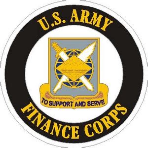 united states army finance corps vinyl sticker  sticker shoppe