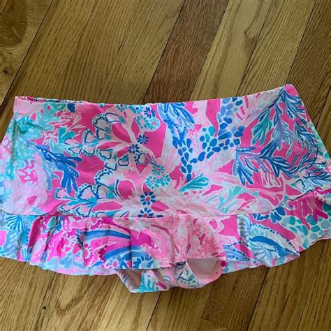 Lilly Pulitzer Swim Nwt Lilly Pulitzer Cruise Skirted Bikini Bottom