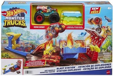 Tor Hot Wheels Monster Trucks Demolka na stacji HF Miłosław Kup teraz na Allegro Lokalnie