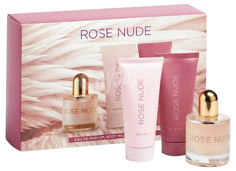 Rose Nude Lote Mujer Eau Toilette Vaporizador Ml Body Milk Ml Gel Ba O Ml U