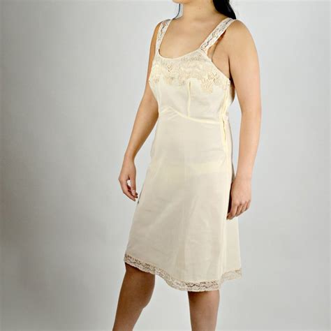 Pale Pink Dress Slip Vintage Lingerie Gem