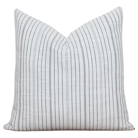 Black And White Stripe Outdoor Pillow Cover Outdoor Pillow Etsy