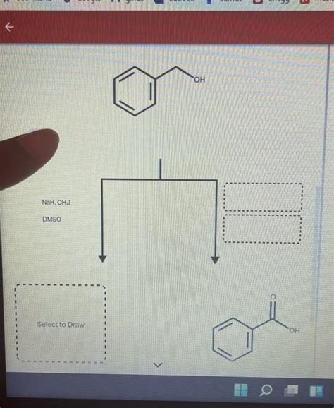 Solved 1 ABCD Draw The Missing Products Or Reagents In T