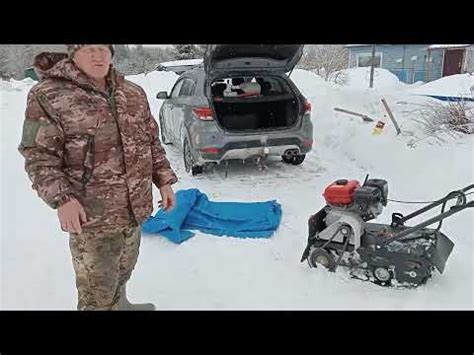 Буксировщик мини на 380 гусеннице. Где едет ? - YouTube