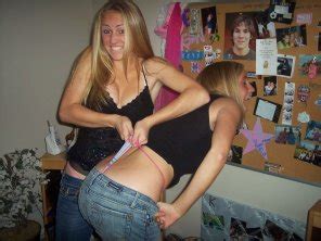 Blond Jeans Leg Room Porn Pic