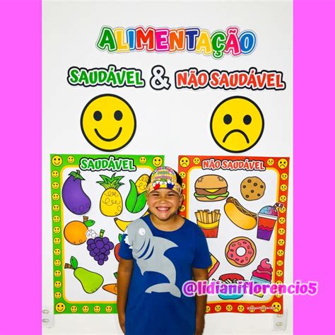 Idéias Cartaz Alimentação Saudável Educação Infantil - 10