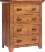 Roswell Rustic Cherry Lingerie Chest Countryside Amish Furniture