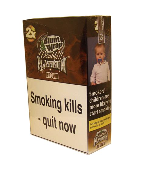Blunt Wrap Chocolate Double Platinum Sandr Tradelink Ltd