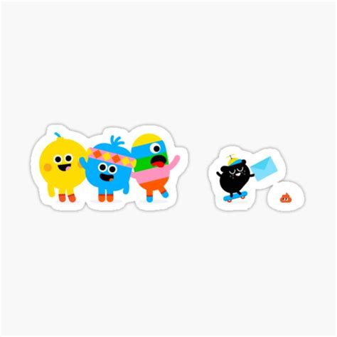 "TOCA BOCA" Sticker for Sale by Kamelia-100K | Redbubble