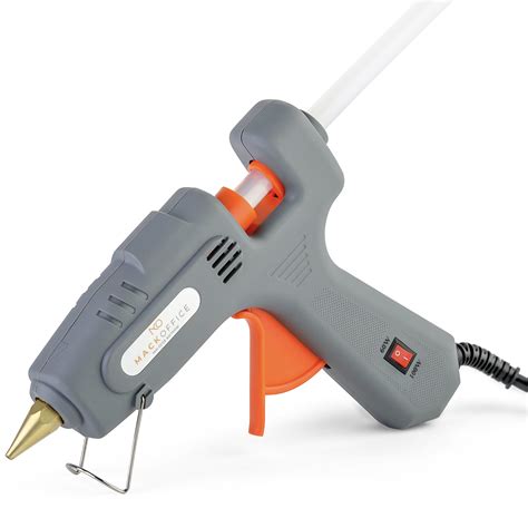 Mackoffice Glue Gun Full Size W Dual Power Professional Hot Melt