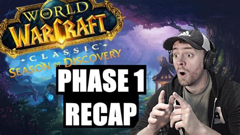 Classic Wow Season Of Discovery Has Surprised Everyone Youtube