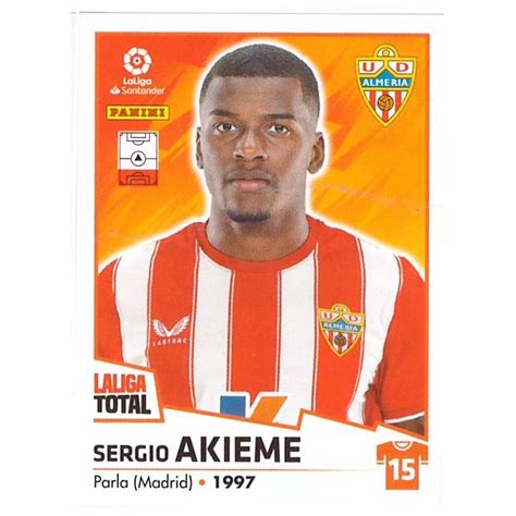 Offer Online Sergio Akieme Almeria Panini La Liga Total 2022 23