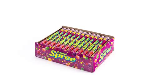 Spree Original Candy Individual Wrapped Bulk Box 177 Oz 36 Ct