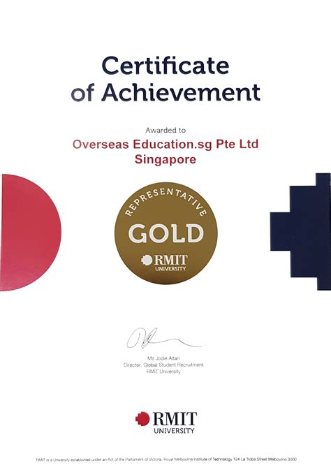 rmit singapore advisory centre