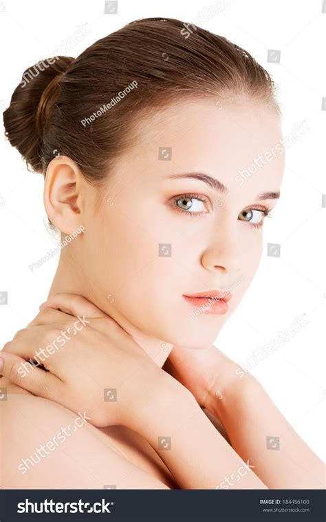 Attractive Naked Woman Looking Camera Closeup Stock Photo 184456100 Shutterstock