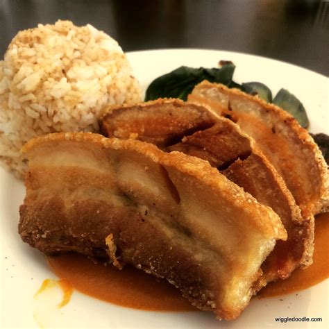 Wiggledoodle Sinful Kare Kare Bagnet At Pino Restaurant
