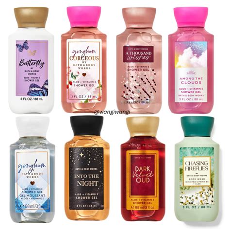 Bath Body Works Shower Gel Travel Size 88ml BBW Body Wash Shopee Singapore