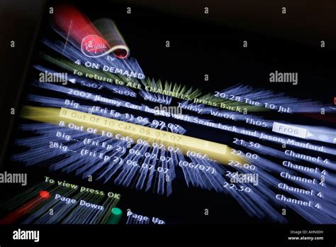 channel   demand screen allowing viewers  choose content  virgin