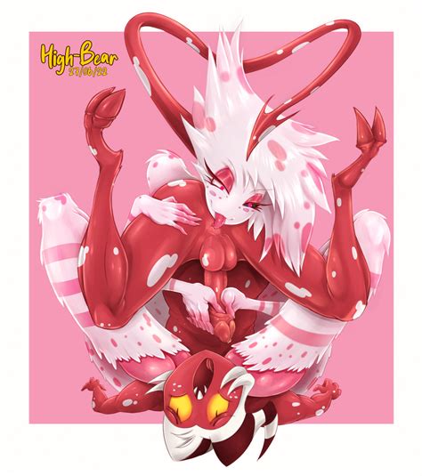 Angel Dust And Moxxie By High Bear Hentai Foundry