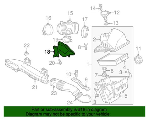 LF8J 13 195 Engine Air Intake Resonator 2010 2015 Mazda Mazda