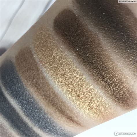 Палетка теней для век Eveline All in one NUDE Моя вторая палетка из этой серии Фото Свотчи