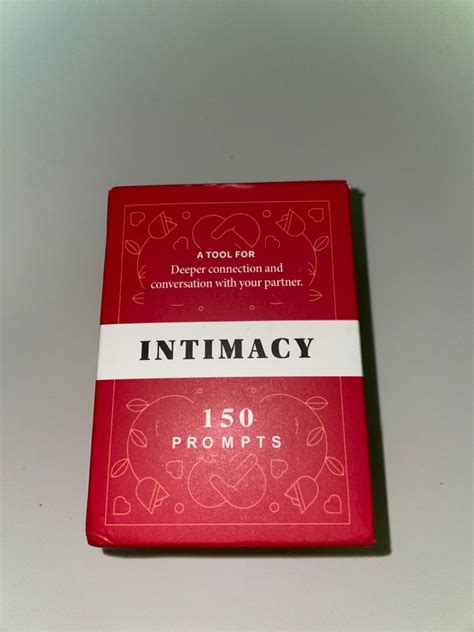 intimacy deck hobbies toys toys games  carousell