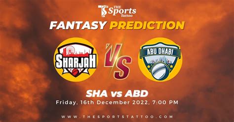 Sha Vs Abd Dream11 Prediction Fantasy Cricket Tips Dream11 Team My11
