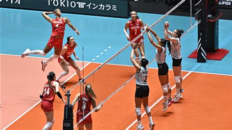 Turkish Women S Volleyball Team Beat Argentina In Olympic Qualifiers