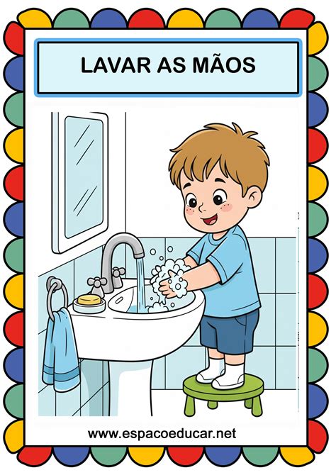 Imagens De Hábitos De Higiene Para Imprimir Colorido - CARTAZES SOBRE HIGIENE E BONS HÁBITOS PARA IMPRIMIR - EDUCAÇÃO INFANTIL ...