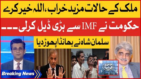 Shehbaz Govt Deal With Imf Pakistan Economy In Trouble Salman Shah