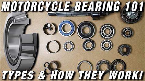 Motorcycle Bearings Types How They Work Youtube