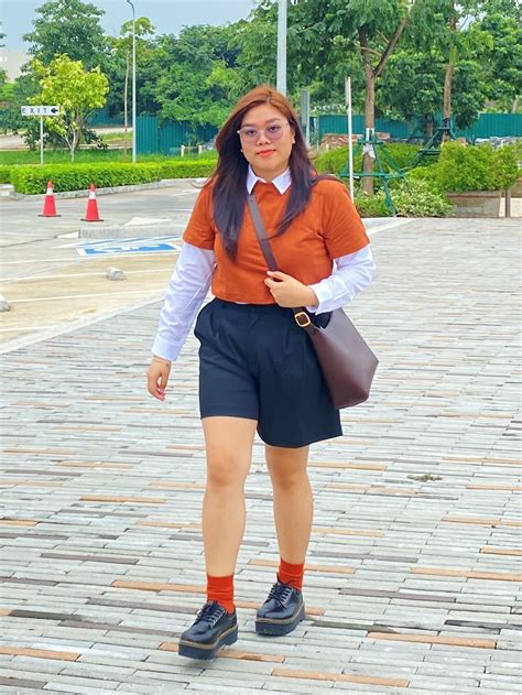 Check Styling Ideas For「airism Cotton Cropped Boxy T Shirt」 Uniqlo Id