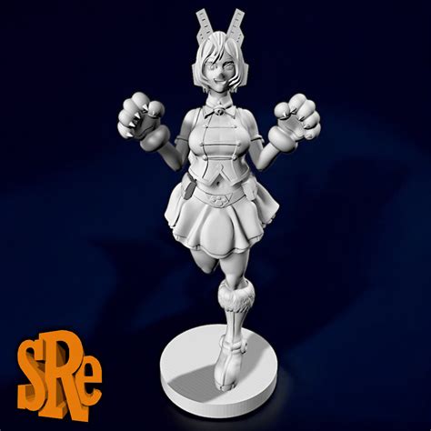 STL File Mandalay Shino Sosaki The Wild Wild Wild Pussy Cats My Hero Academia MF