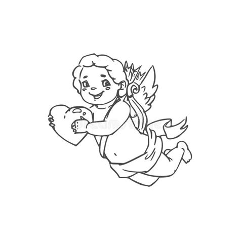 Naked Angel 1 Stock Vector Illustration Of Religion Color 5260866