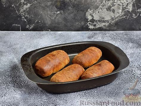 Рецепт: Дрожжевые булочки из муки грубого помола на RussianFood.com